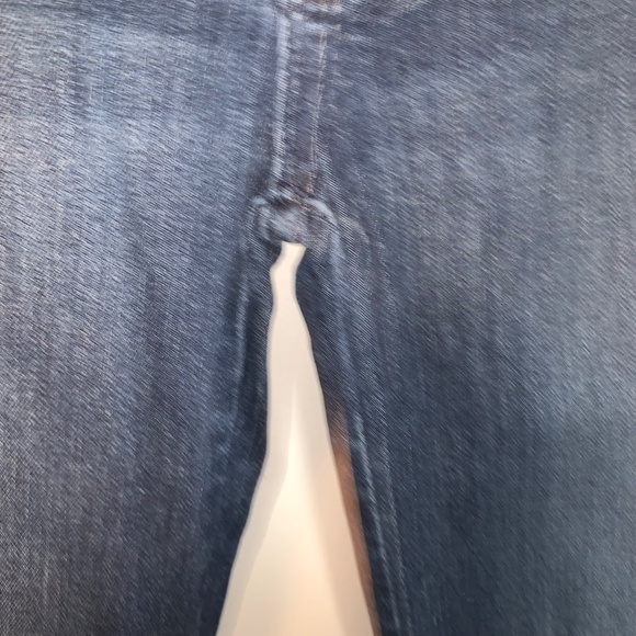 Mother Denim High Waisted Looker Jeans in Here Kitty, Kitty Glitter Racer 26 - Picture 5 of 13